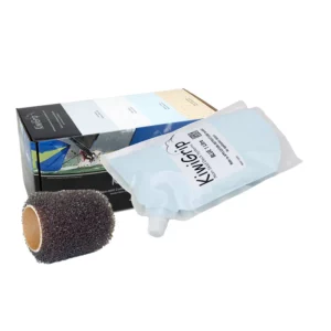 KiwiGrip 1 Liter Pouch - Blue w-4" Roller