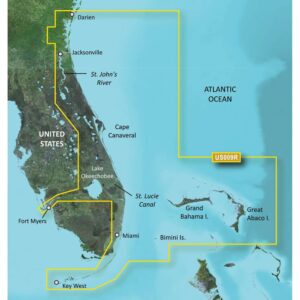 Garmin BlueChart g3 Vision HD - VUS009R - Jacksonville - Key West - microSD-SD