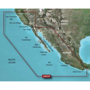 Garmin BlueChart g3 Vision HD - VUS021R - California-Mexico - microSD-SD
