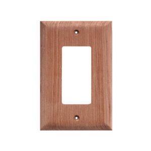 Whitecap Teak Ground Fault Outlet Cover-Receptacle Plate
