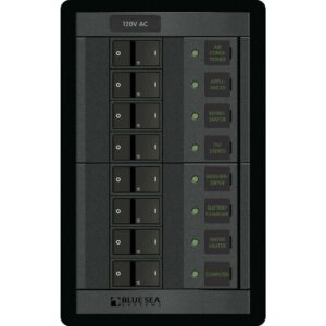 Blue Sea 1228 120V AC 8 Position