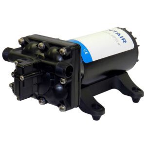 Shurflo by Pentair AQUA KING II Supreme 5.0 (24 VDC) Fresh Water Pump w-Strainer & Fittings