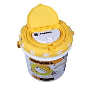 Frabill Dual Fish Bait Bucket w-Aerator Built-In