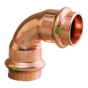 Viega ProPress 1-2" - 90 Copper Elbow - Double Press Connection - Smart Connect Technology