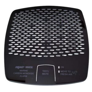 Fireboy-Xintex CO Alarm 12-24V DC w-Interconnect - Black