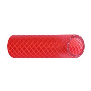 Trident Marine 1-2" Reinforced PVC (FDA) Hot Water Feed Line Hose - Drinking Water Safe - Translucent Red - Sold by the Foot