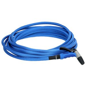 HoseCoil 25' Blue Flexible Hose Kit w-Rubber Tip Nozzle