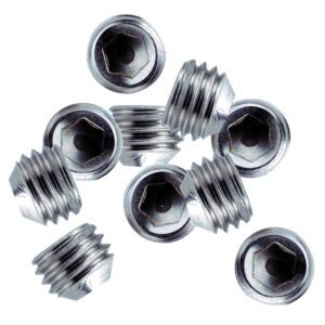 Whitecap "-28 Thread SS Set Screws - 10 Pack