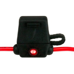 Sea-Dog ATO-ATC Style Inline LED Fuse Holder - Up to 30A