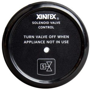 Fireboy-Xintex Propane Control & Solenoid Valve w-Black Bezel Display