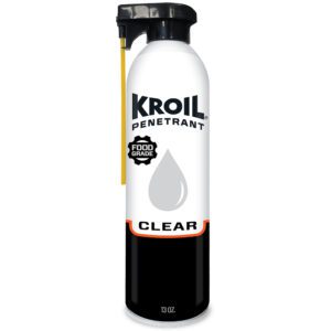 Kroil Clear Food Grade Penetrating Oil - Aerosol - 13oz Can w-SprayTech