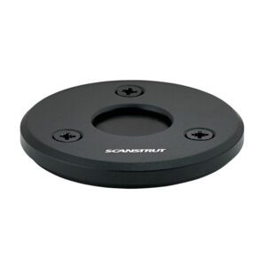 Scanstrut Black Anodized Aluminum Low-Profile Cable Seal f-Cables 9-14mm & Connectors Up to Ø21mm