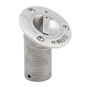 Whitecap 30 EPA Pull-Up Deck Fill Angled 1-1-2" (Waste)
