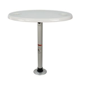 Springfield Thread-Lock Electrified Oval Table Package w-LED Lights & USB Ports