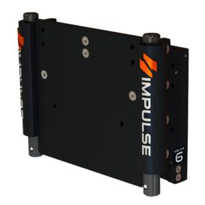 IMPULSE 6" Set Back Electric Jack Plate w-Standard Control - Black Anodize