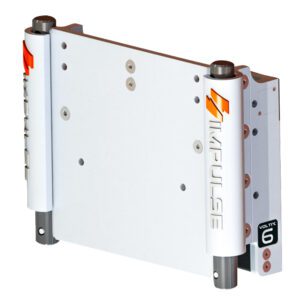 IMPULSE XL 6" Set Back Electric Jack Plate w-Standard Control - White Cerakote