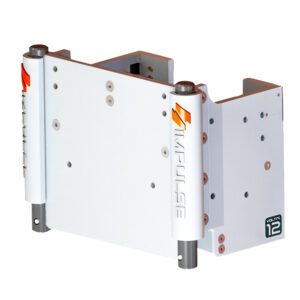 IMPULSE XL 12" Set Back Electric Jack Plate w-Standard Control - White Cerakote