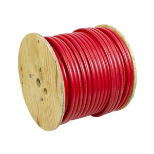 Pacer Red 1-0 AWG Battery Cable - 250'