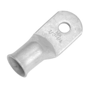 Pacer Tinned Lug 2-0 AWG - 1-4" Stud Size - 10 Pack