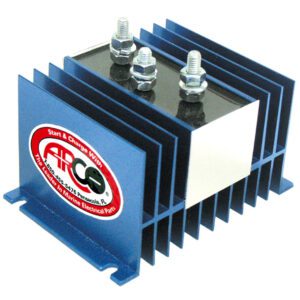 ARCO Marine BI-0702-4 Battery Isolator f-10-350A Alternators on 12, 24 or 32V Negative Ground Systems