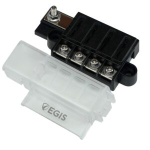 Egis RT Fuse Block - 4 Circuit w-Cover