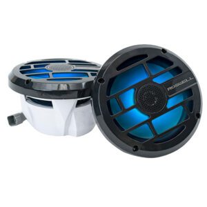 Roswell R Series 6.5 Marine Speakers - Anthracite Grille - 60W RMS & 120W Peak Power