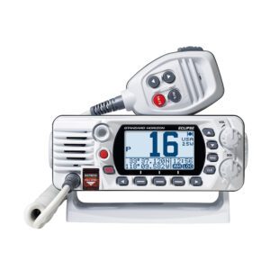 Standard Horizon GX1410GB Eclipse Series 25W Fixed Mount VHF-GPS - White