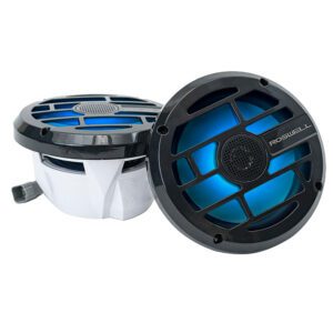 Roswell R Series 7.7 Marine Speakers - Anthracite Grille - 80W RMS & 160W Peak Power