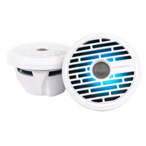 Roswell R1 7.7 Marine Speakers - White - 90W RMS & 180W Peak Power