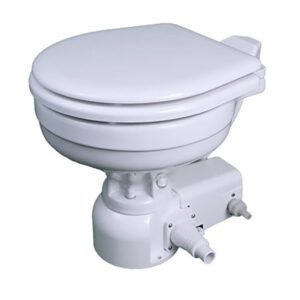 Raritan Sea Era Marine Size Pressurized Freshwater Toilet w-Multifunction Panel - White - 12V