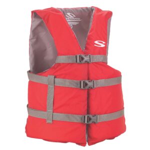 Stearns PFD 2001 Adult Boat Universal Red Display f-Adults Over 90lbs - Chest Size Of 50"