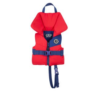Mustang Lil' Legends Infant Foam Vest - Red-Navy