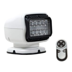 Golight GT Series LED Hybrid Light Permanent Mount w-Handheld Wireless Remote - 12V - White