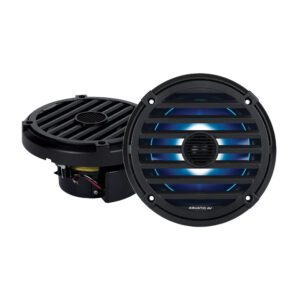 Aquatic AV ELITE 6.5" RGB Speakers - Black - Pair